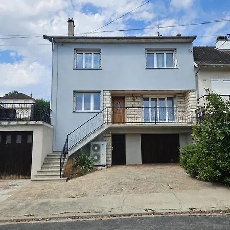 House For 8 People - 4 Bedrooms - - Parking * Montluçon